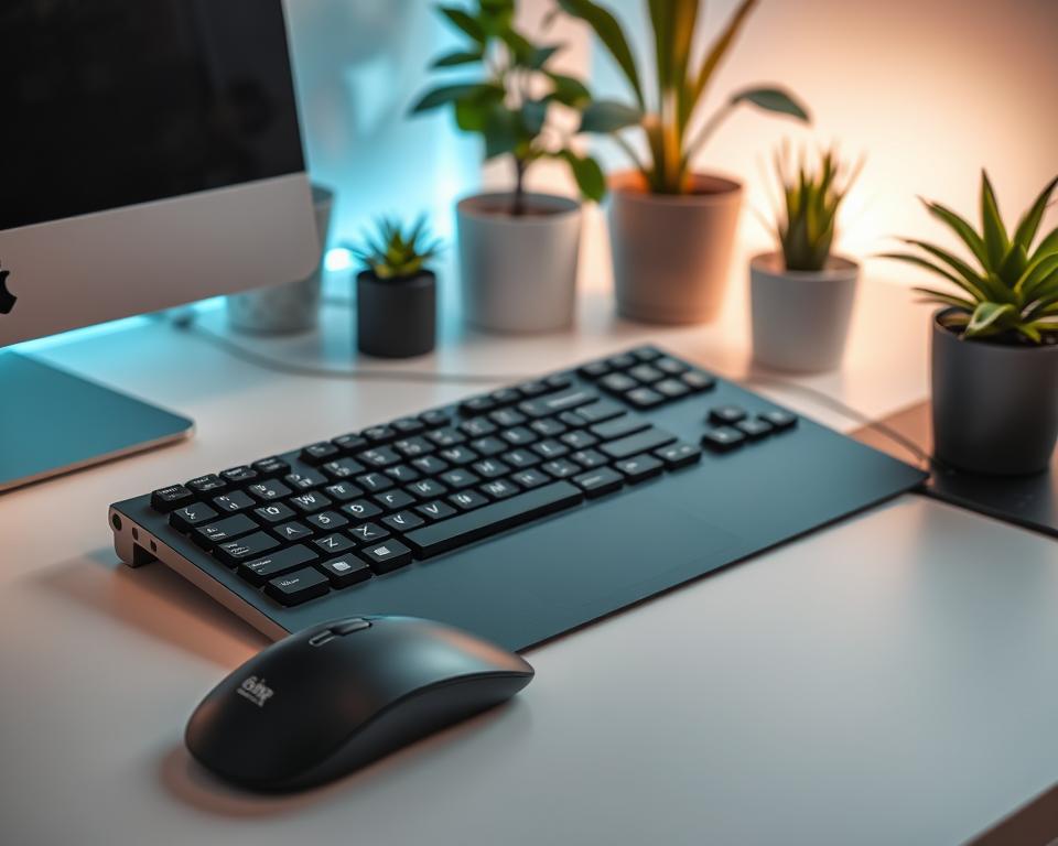 Ergonomic keyboard and mouse Ergonomic keyboard and mouse