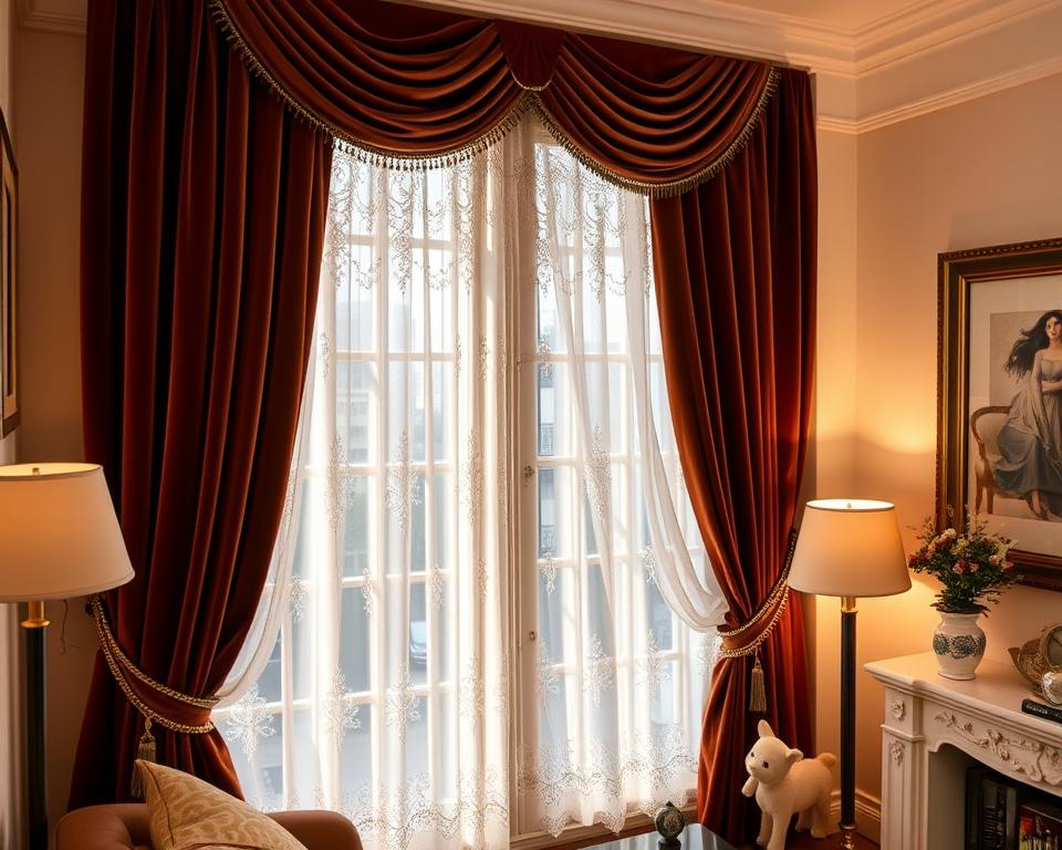 Luxurious window treatments Luxurious window treatments