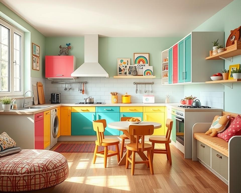 child-friendly kitchen