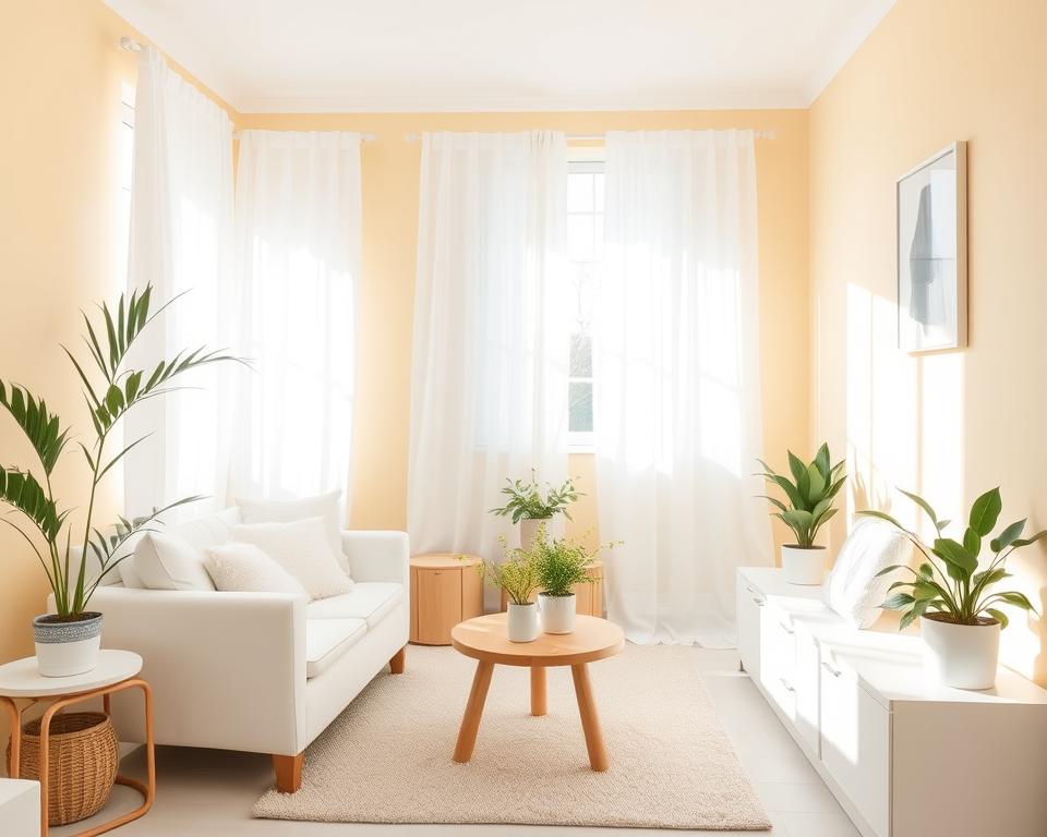 light colors for small rooms