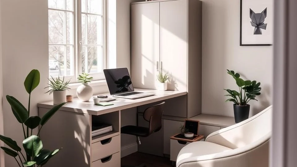 space saving desk_