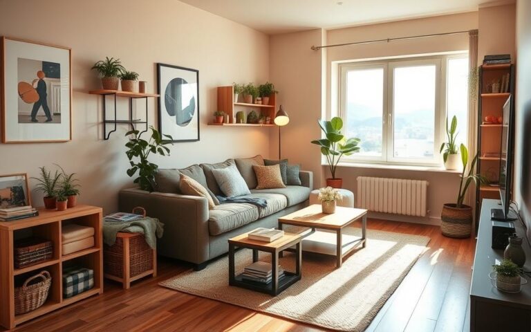 Maximizing Living Room Space in small apartments