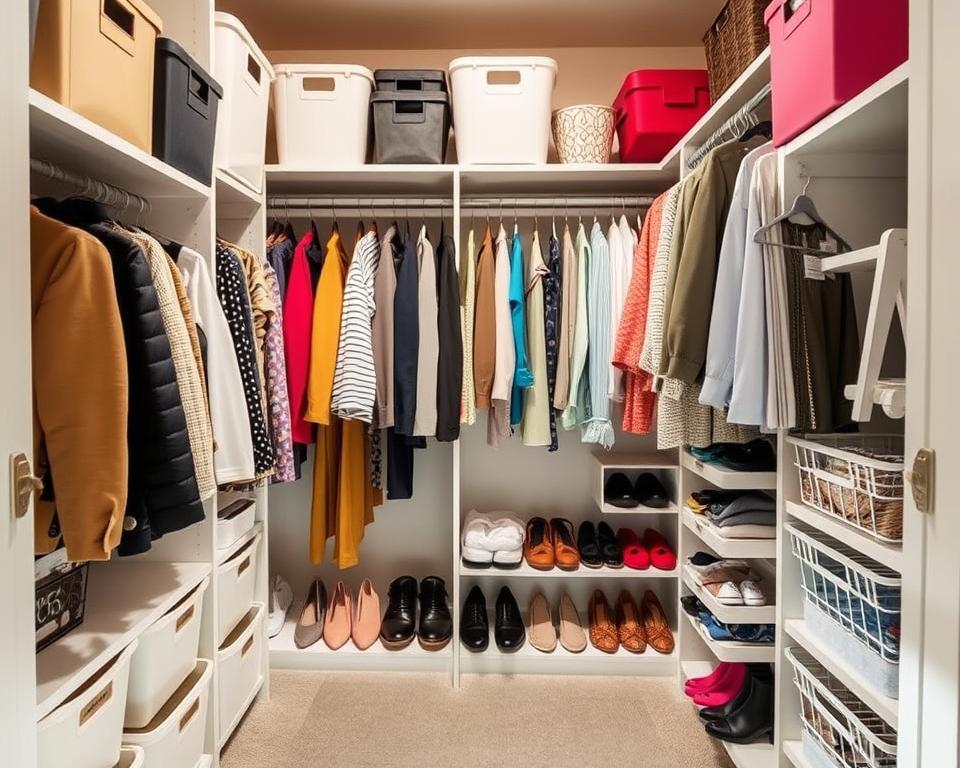 Small Closet Organization Planner