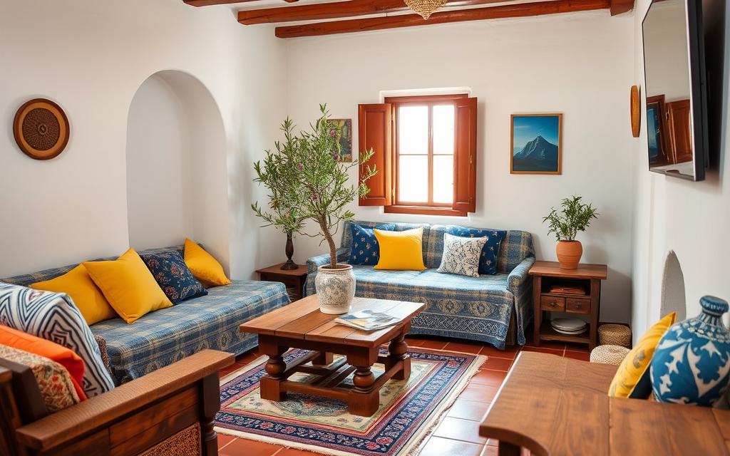 Mediterranean decor for small spaces