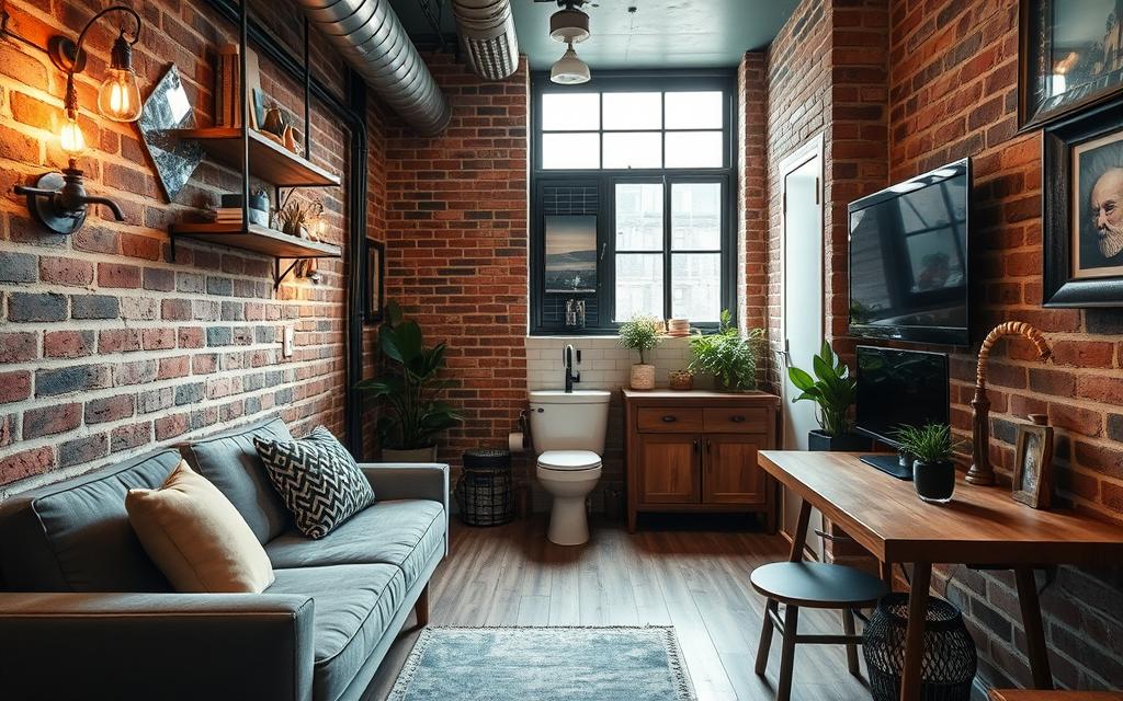 industrial chic small apartment industrial chic small apartment