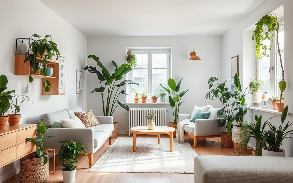 nordic style small apartments with plants nordic style small apartments with plants
