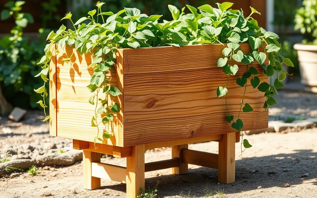 DIY Wooden Planter Box
