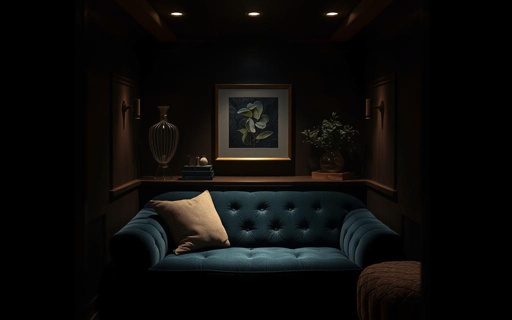 Dark colors in small spaces