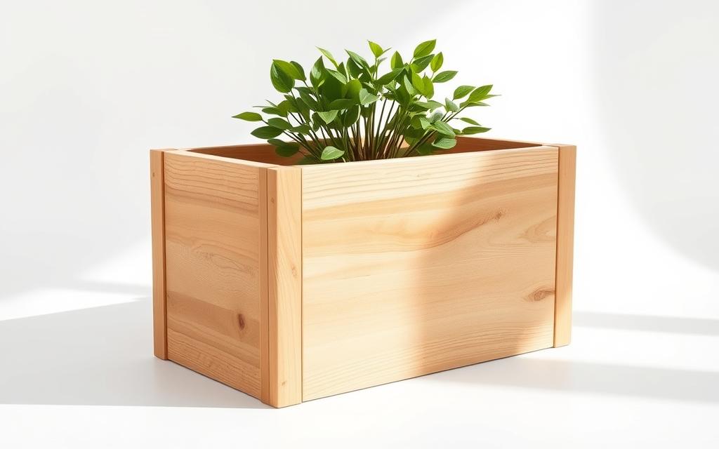 wooden planter box wooden planter box